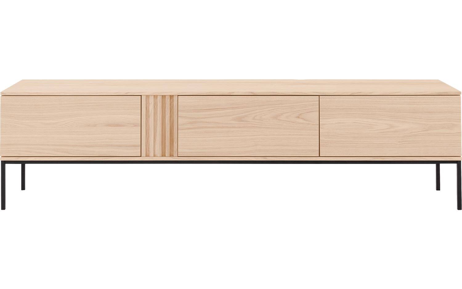 Goossens Tv Meubel Viola, 3 kleppen staand